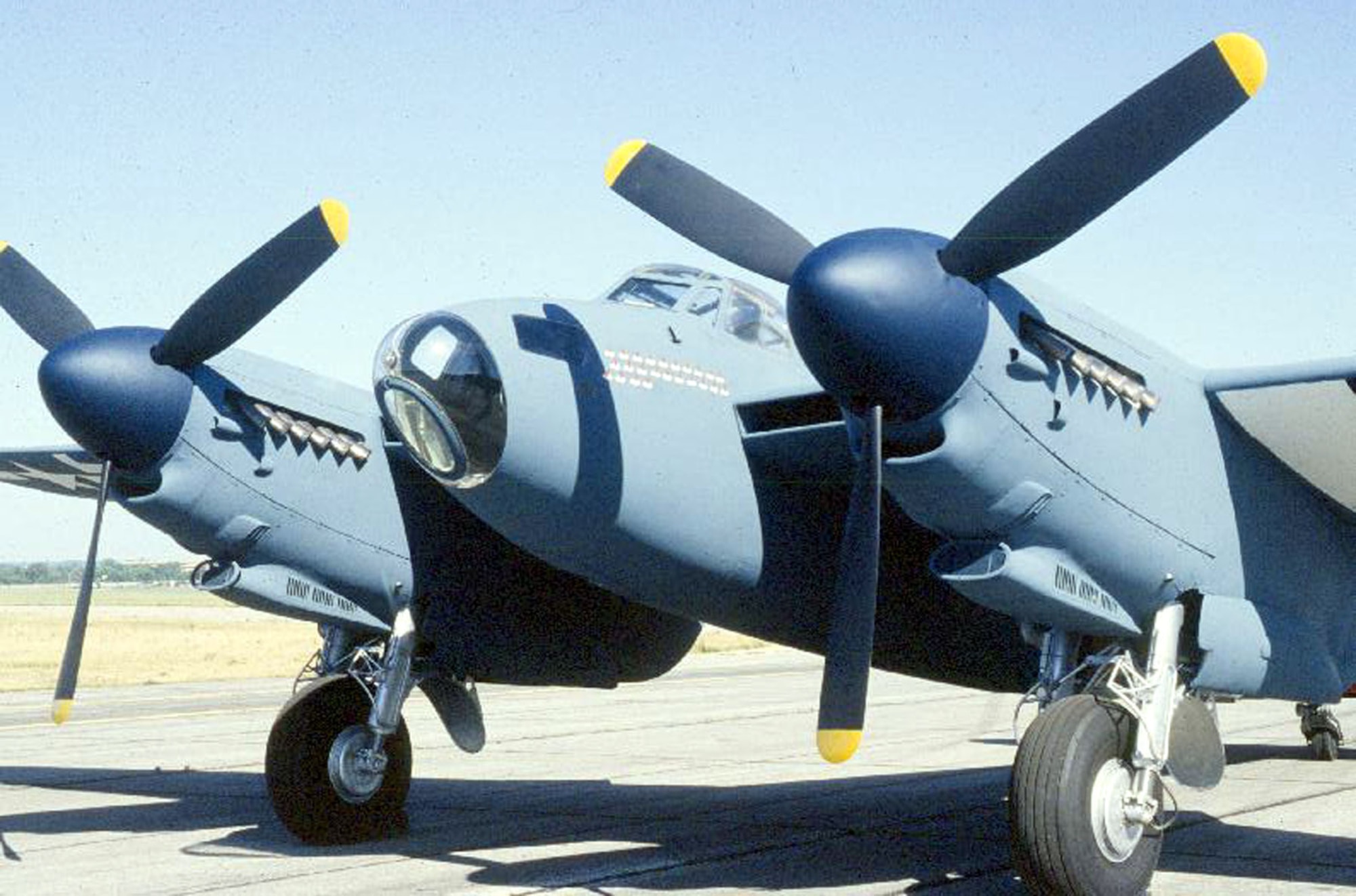 DAYTON, Ohio -- De Havilland DH 98 Mosquito at the National Museum of the United States Air Force. (U.S. Air Force photo)