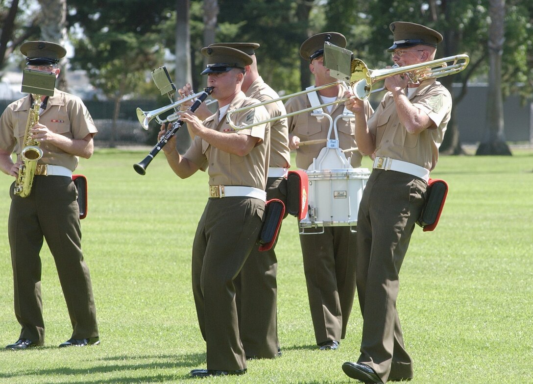 Gunnery Sgt. Curtis L. Belfield, Marine Aircraft Group 13 electronic key management system manager, was meritoriously promoted April 4 on the basketball courts near MAG-13 headquarters here.