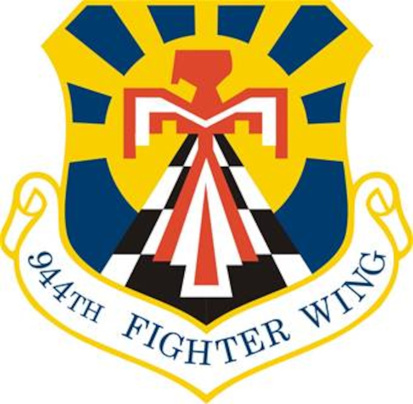 944th Fighter Wing unit shield