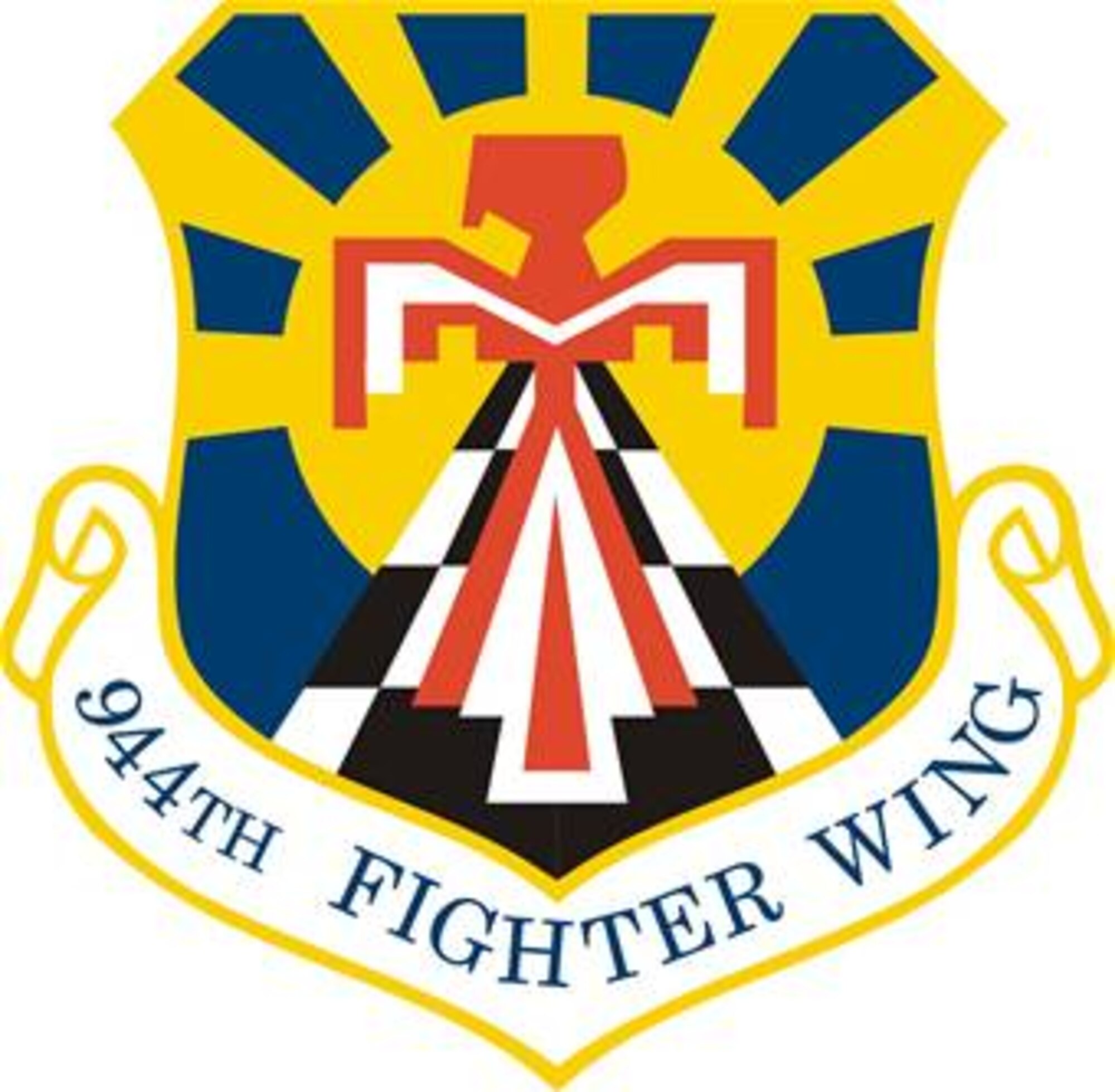 944th Fighter Wing unit shield