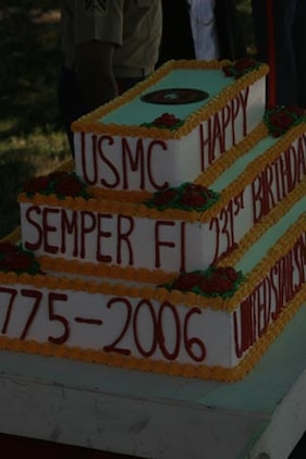 This three-layer cake caught everyone?s eye during the pageant.