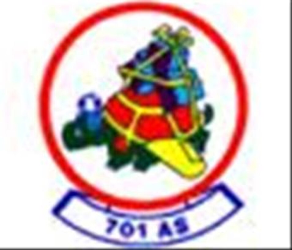 701st Airlift Squadron is located at Charleston AFB, S.C. The 701st AS is assigned to the 315th Airlift Wing an Air Force Reserve Command Unit.