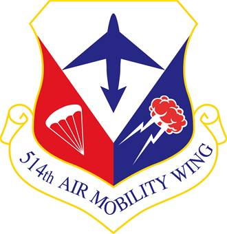 514th AMW Patch