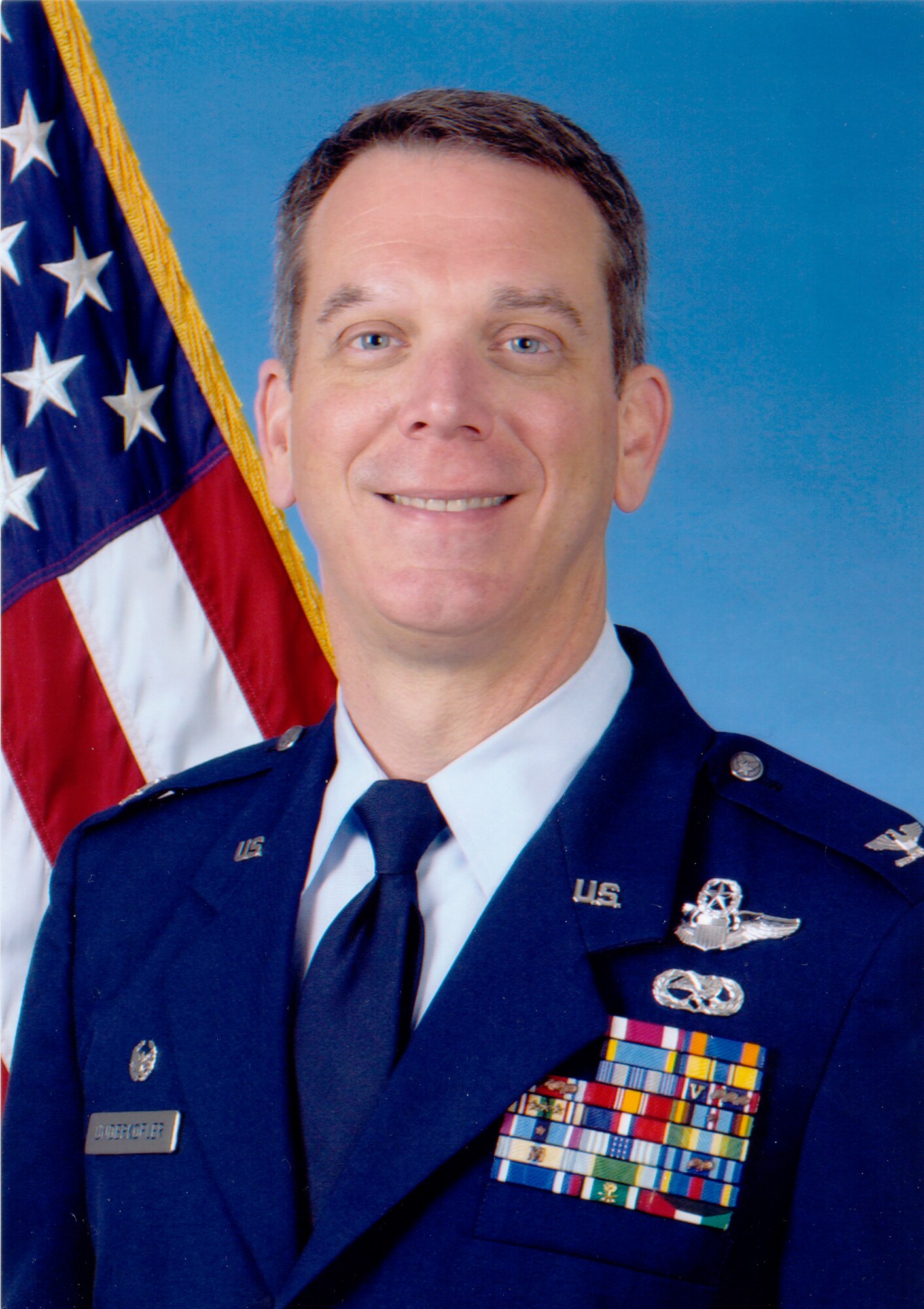 Col. Michael J. Underkofler, commander, 908th Airlift Wing, Air Force Reserve Command, Maxwell AFB, Ala.