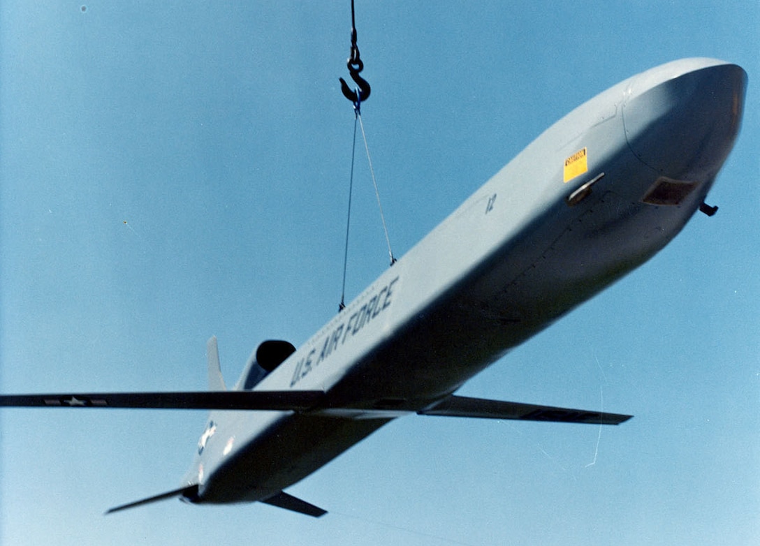 DAYTON, Ohio -- Boeing AGM-86B (ALCM) at the National Museum of the United States Air Force. (U.S. Air Force photo)