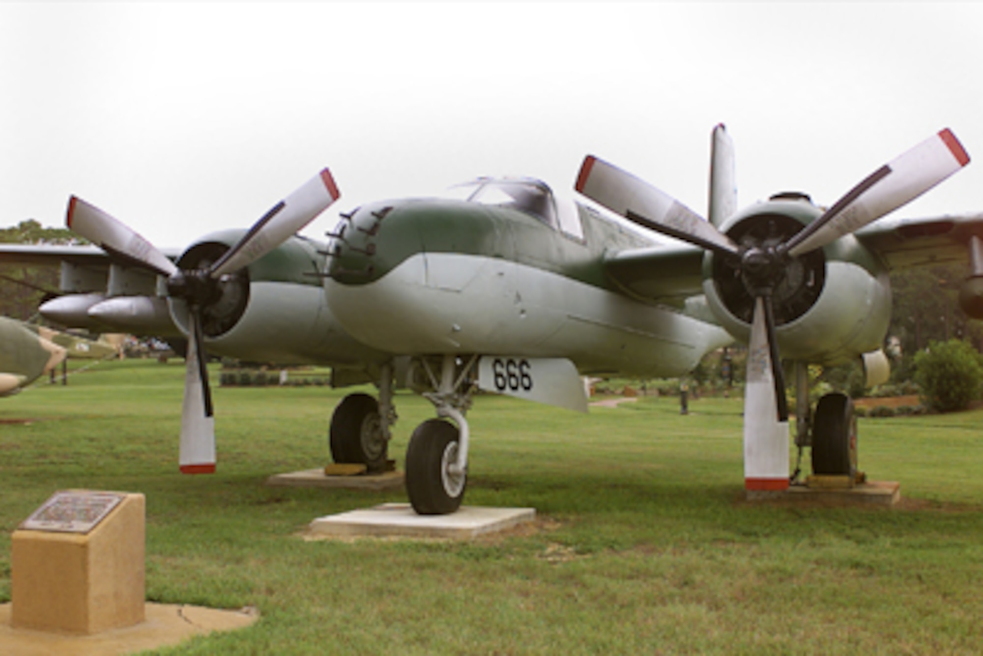 The Douglas XA-26 prototype first flew July 10, 1942, and the company began delivering the production model A-26B in August 1943. Douglas Invaders began arriving in England in September 1944 for assignment to the 9th Air Force and entered combat two months later on Nov. 19. Invaders appeared in the Pacific Theater in January 1945 and proved to be highly effective during the remaining months of the war. It proved to be one of the finest aircraft developed in World War II.