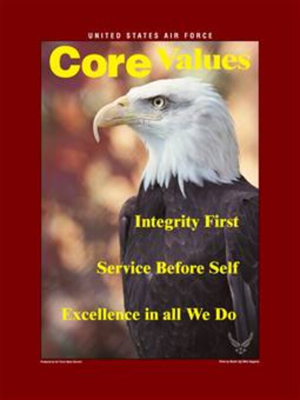 Core Values Poster, 8.25x11 inches, 300 ppi