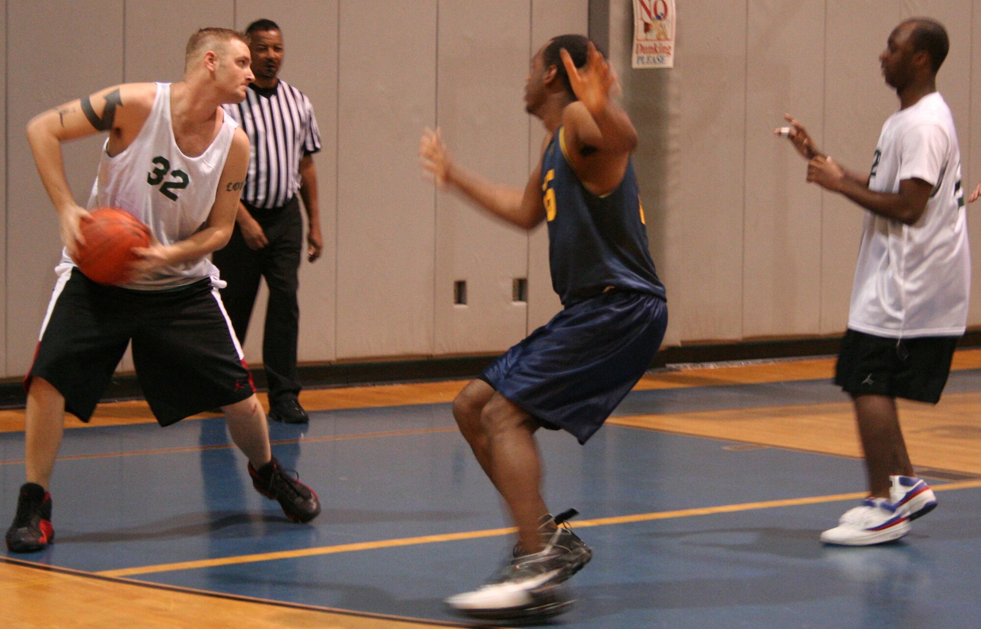 guys playing basketball