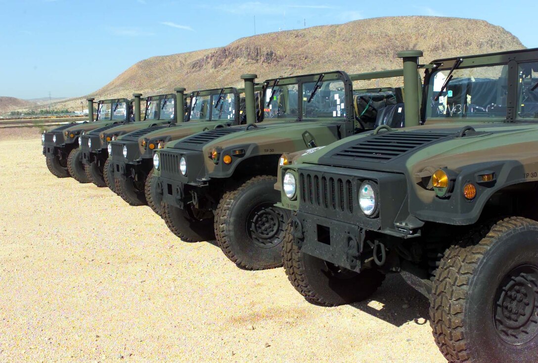 New M1152 HMMWVs arrived at Fleet Support Division straight from the factory as additional stock items and have not been fieled yet; first time this has happened in quite a few years.