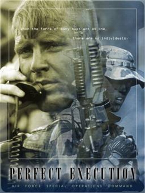 Air Force Special Operations Command Quiet Professionals Poster