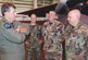 Gen. Paul V. Hester, Pacifi c Air Forces commander, talks with Master Sgt. Daniel Hoxie, Tech. Sgt. Larry Walker, and Master Sgt. Ray Eldridge, 3rd Aircraft Maintenance Squadron, during a PACAF Civic Leader Tour visit. Civic Leader Tours are designed to give local civic leaders a better understanding of what the Air Force does and the unique missions of various bases. The visit to Elmendorf gave the PACAF Civic Leaders a chance to learn more about the 3rd Wing mission.