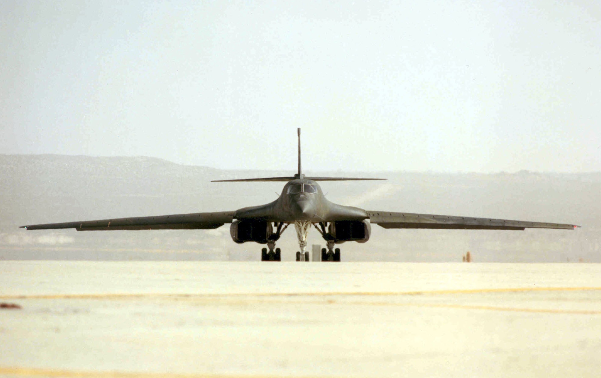 Rockwell International B-1B. (U.S. Air Force photo)