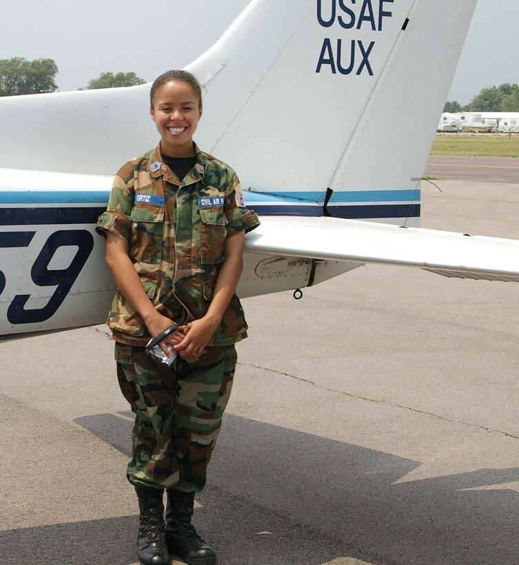 Christina Ortiz, 16, was selected through the Air Force Services Family Membership Program to attend the Air Force Advanced Space Camp this summer. She is the daughter of Manny Ortiz, 482nd Communications Squadron. (Courtesy photo)