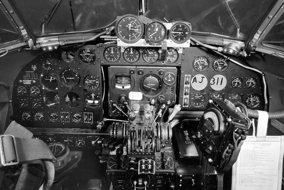 Lockheed B-34 Cockpit