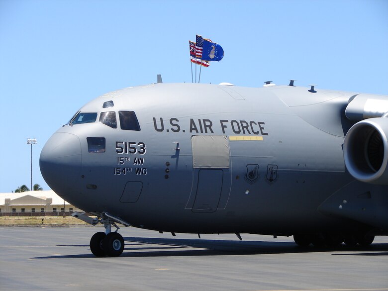 Hickam AFB its final C17 > Pacific Air Forces > Article Display