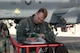 Major Michael Bachtell, an Air Force Reservist with the 47th Fighter Squadron, completes his maintenance forms after competing in Hawgsmoke 2006, an U.S. Air Force world-wide A-10 gunnery competition. He was later named Third Overall Best Pilot for his performance that day.