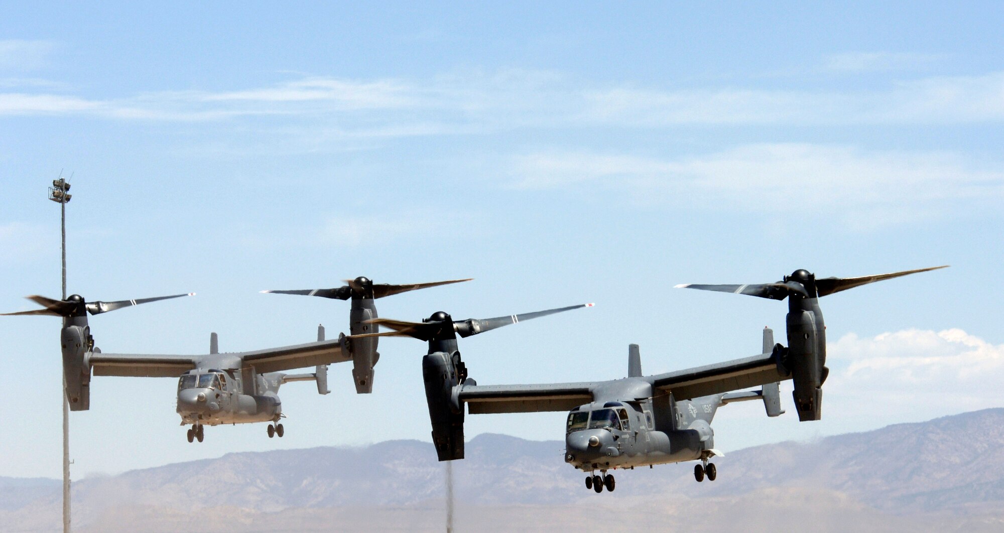 Two CV-22 Osprey aircraft to land at National Museum USAF in