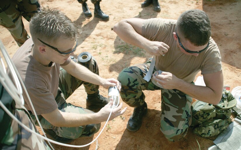 Practicing disruption techniques against improvised explosive devices