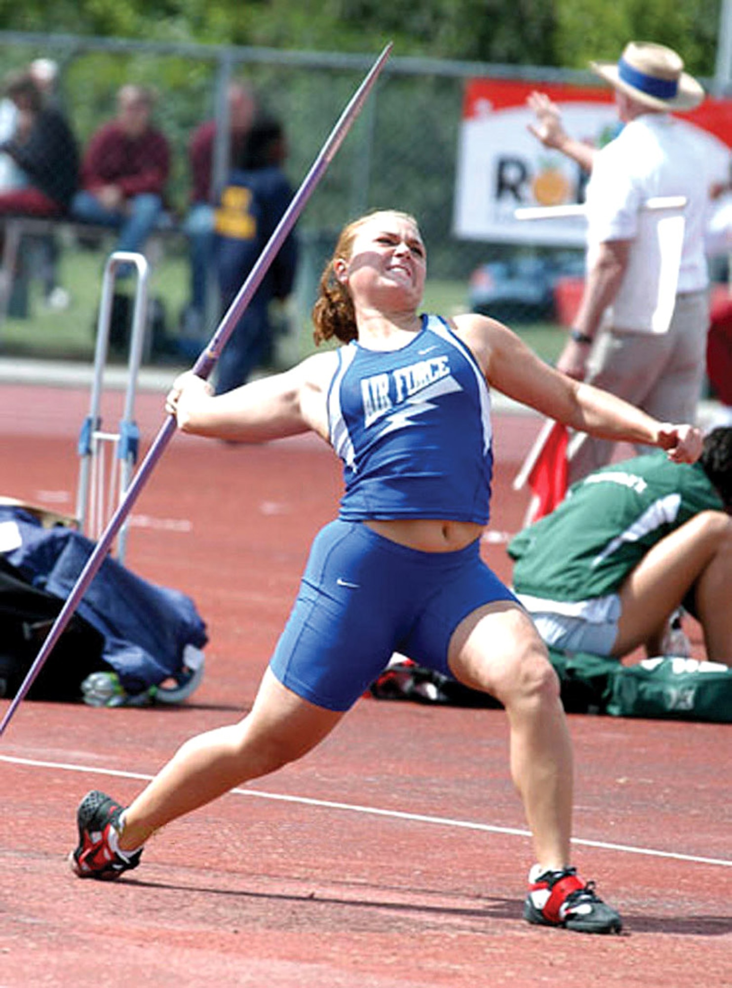 Pounds wins second NCAA javelin title > Air Force > Article Display