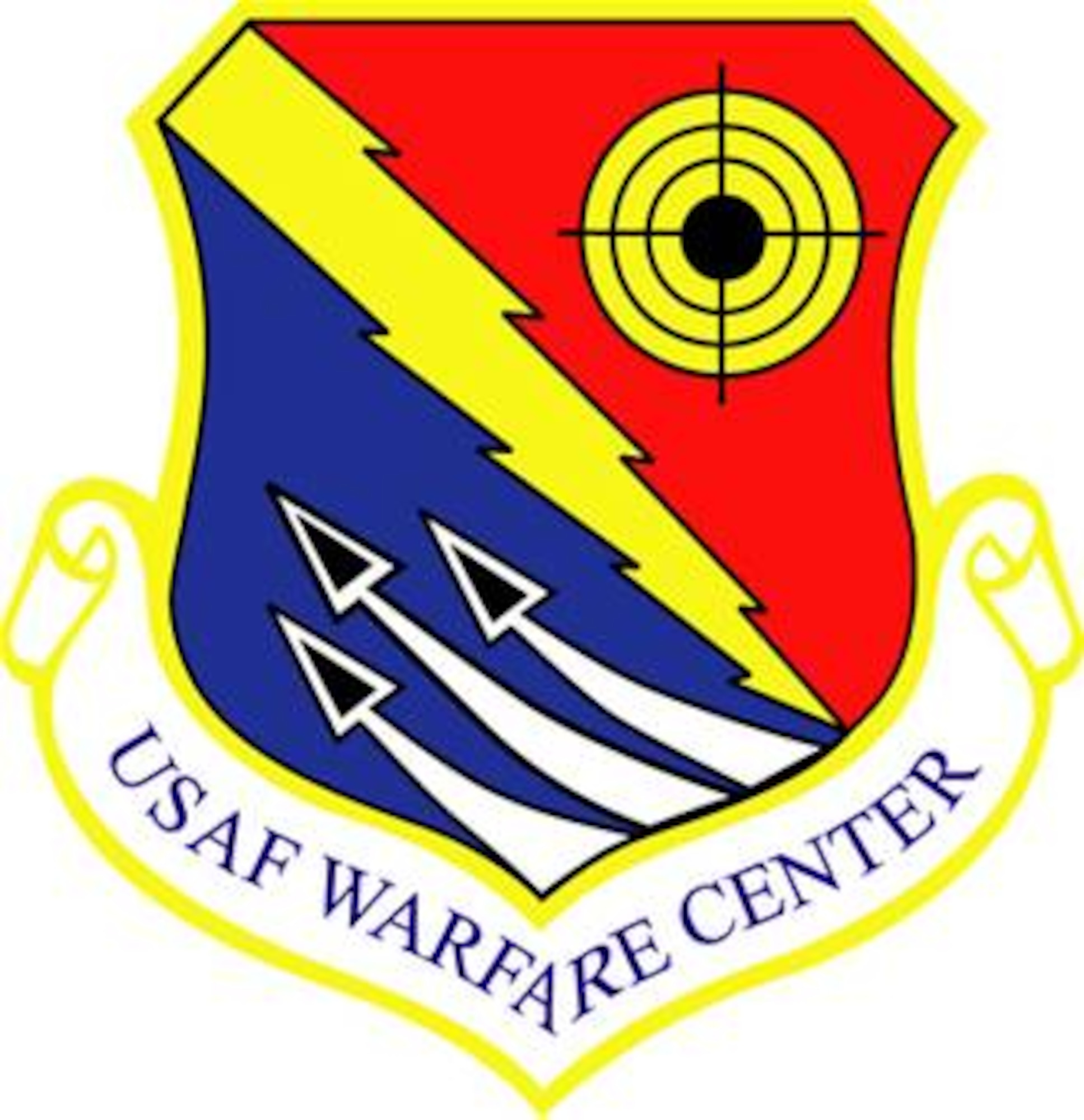 U.S. Air Force Warfare Center patch design, 