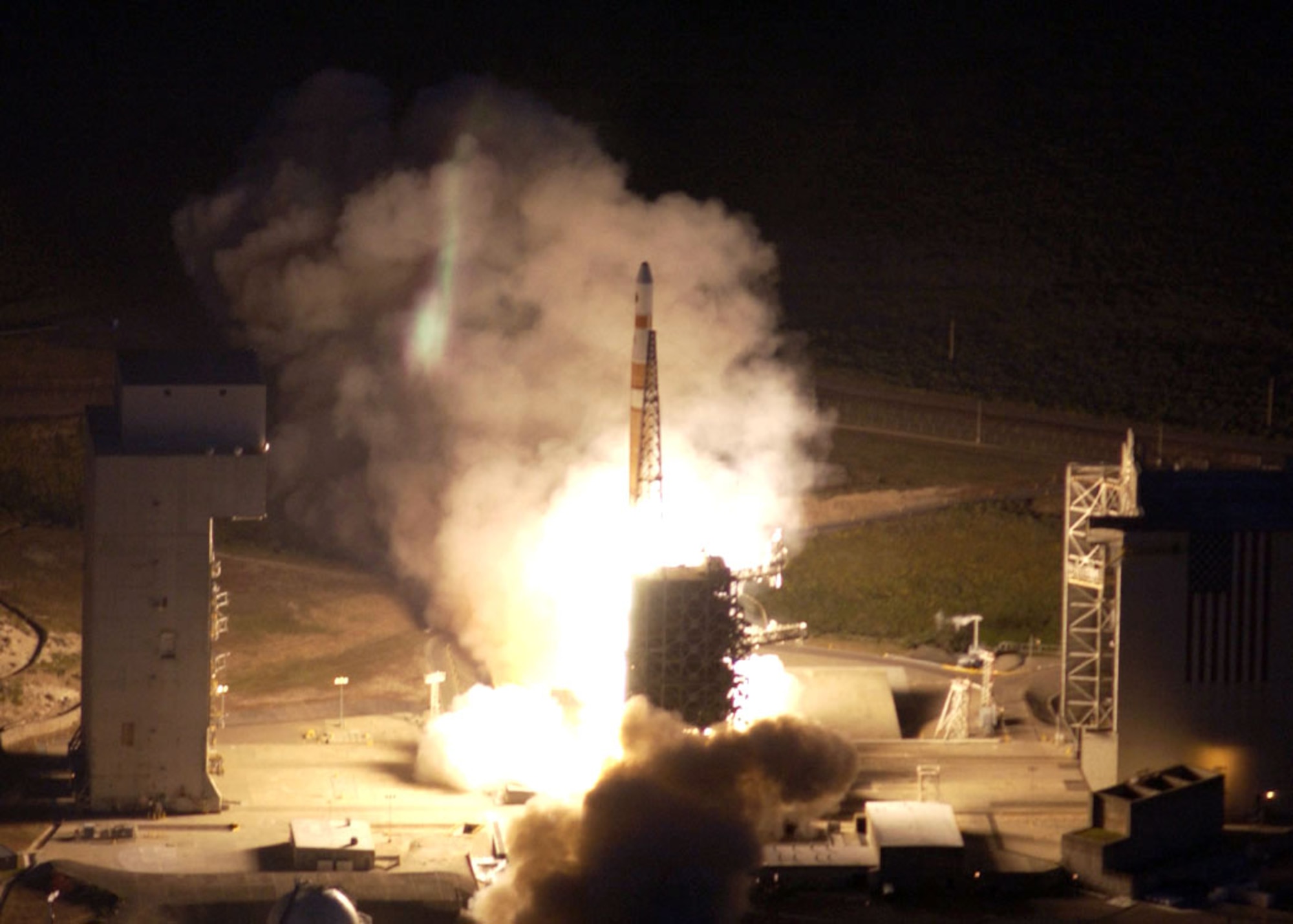 A Delta IV rocket carrying a payload for the National Reconnaissance Office lifts off from Space Launch Complex 6 at Vandenberg Air Force Base, Calif., on Tuesday, June 27. (U.S. Air Force photo/Staff Sgt. Quinton Russ)
