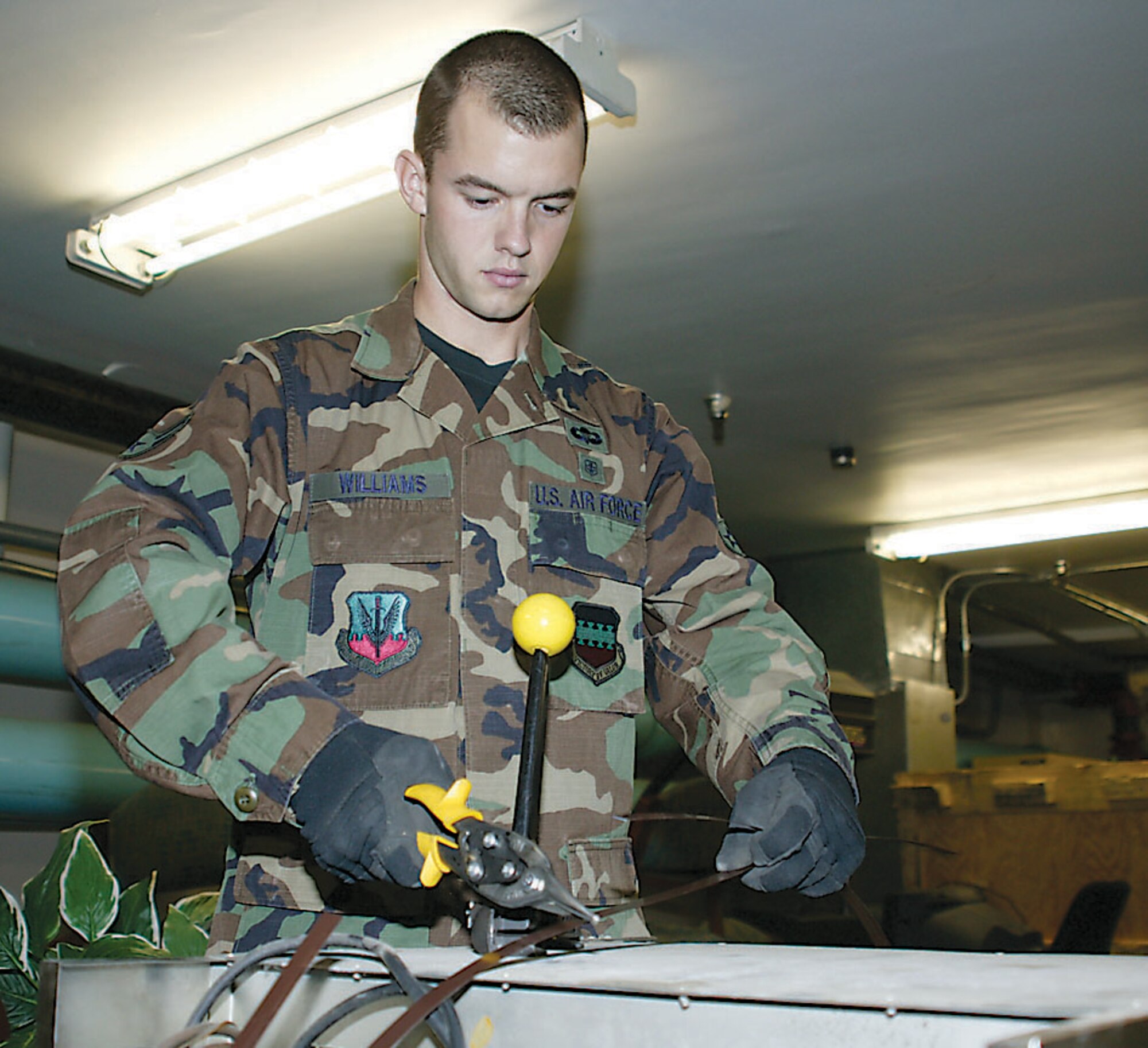 Shaw's Spotlight presents: Airman 1st Class George Williams.  (U.S. Air Force Photo/Senior Airman John Gordinier)
