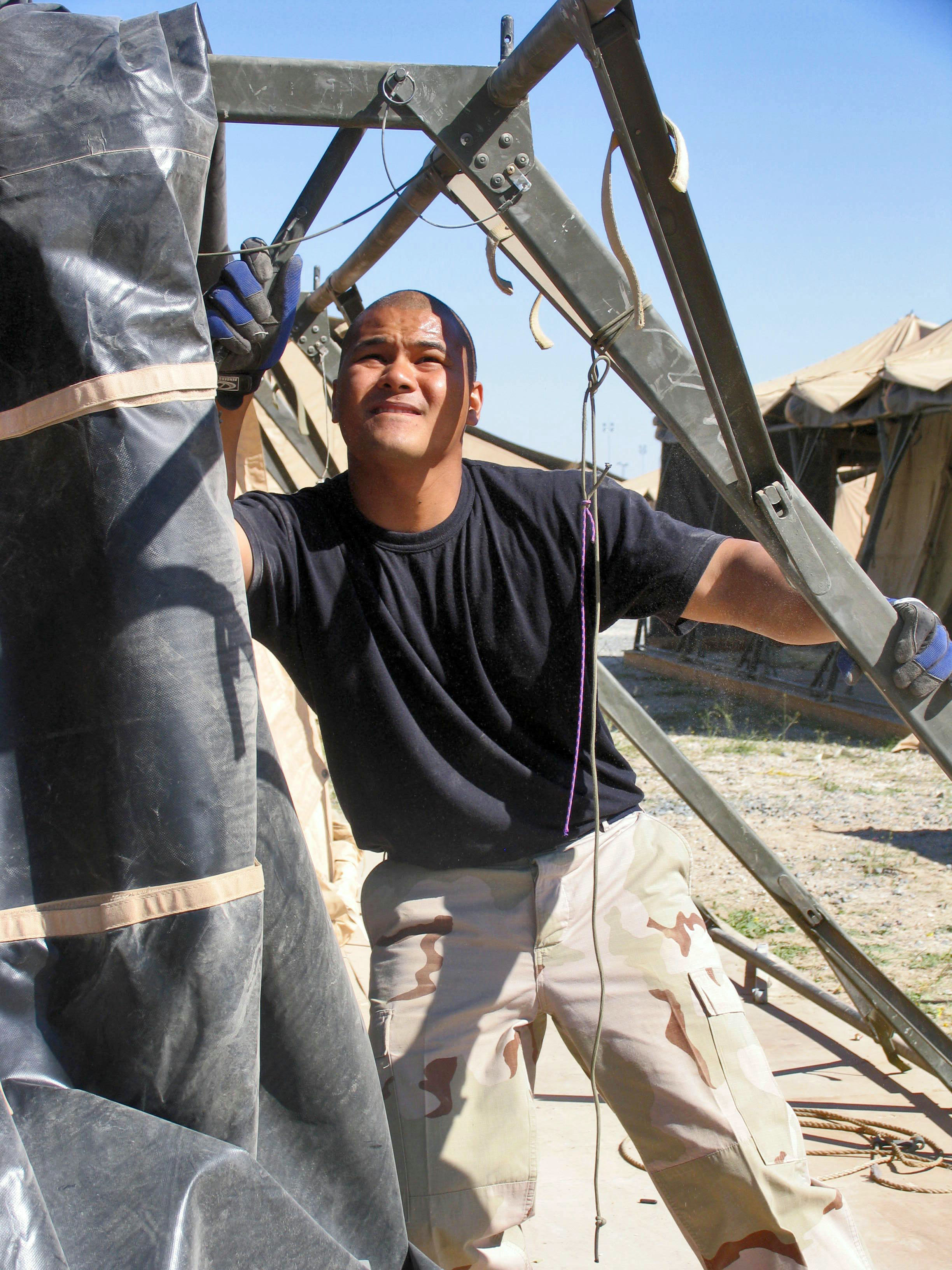 Tent teardown > Air Force > Article Display