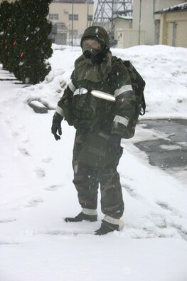 MISAWA AIR BASE, Japan -- More than seven inches of snow here didn't stop the 35th Fighter Wing from continuing with its operational readiness exercise March 2. The wing began its operational readiness exercise Feb. 23.