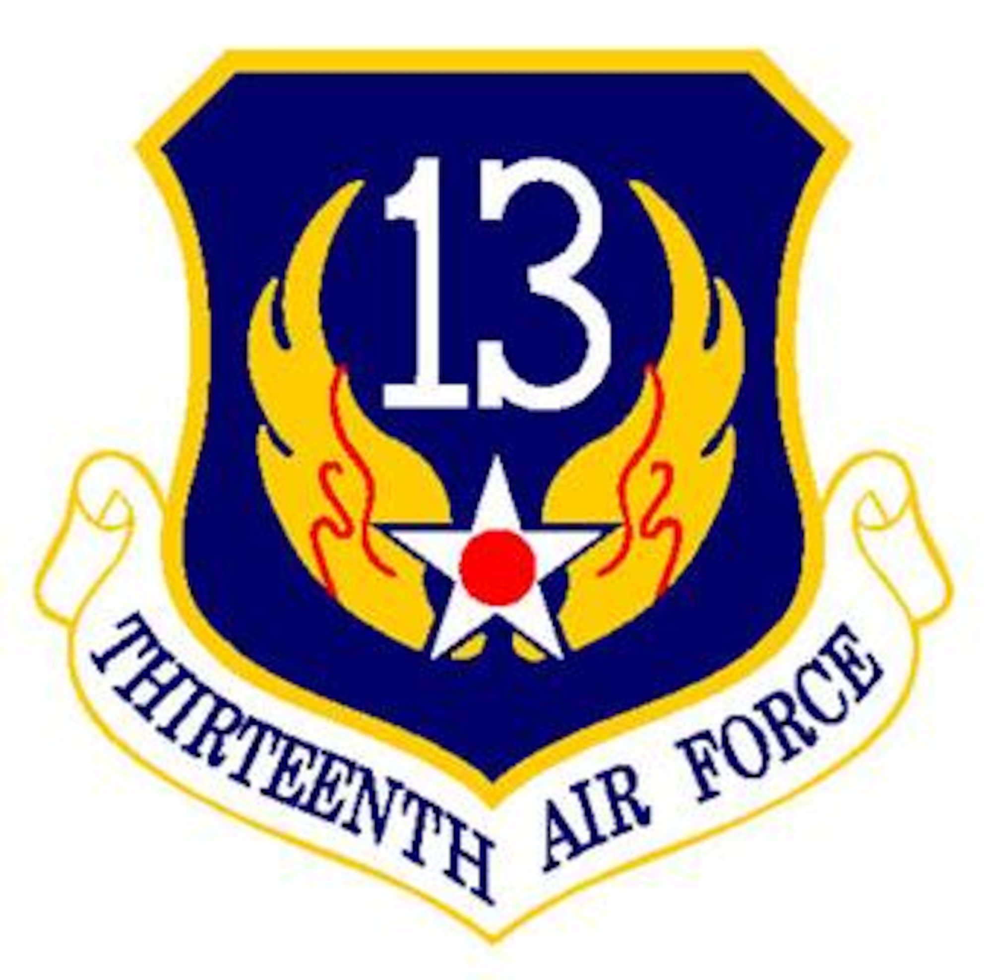 13th Air Force Shield