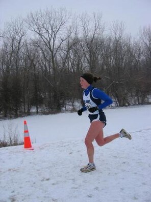 1st Lt. Elissa Ballas, 60th Surgical Operations Squadron physical therapy resident, is representing the Air Force at the World Military Cross Country Championship.


