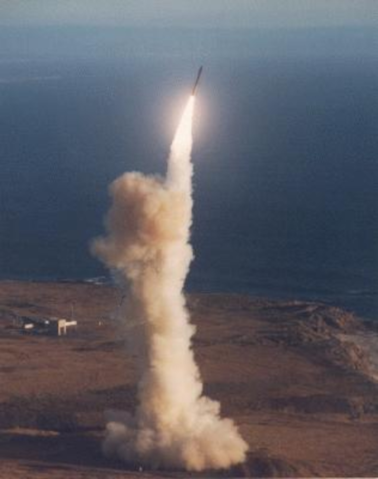 The LGM-30G Minuteman intercontinental ballistic missile (ICBM) is an element of the nation’s strategic deterrent forces. The "L" in LGM is the Department of Defense designation for silo-launched; "G" means surface attack; and "M" stands for guided missile.

