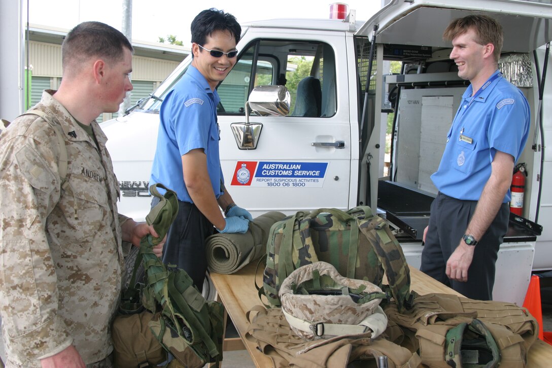 The Marines of 1st Marine Logistics Group gear up to provide logistical support to Regimental Combat Team 5 as they take the reigns from CLB 8 as they return home.