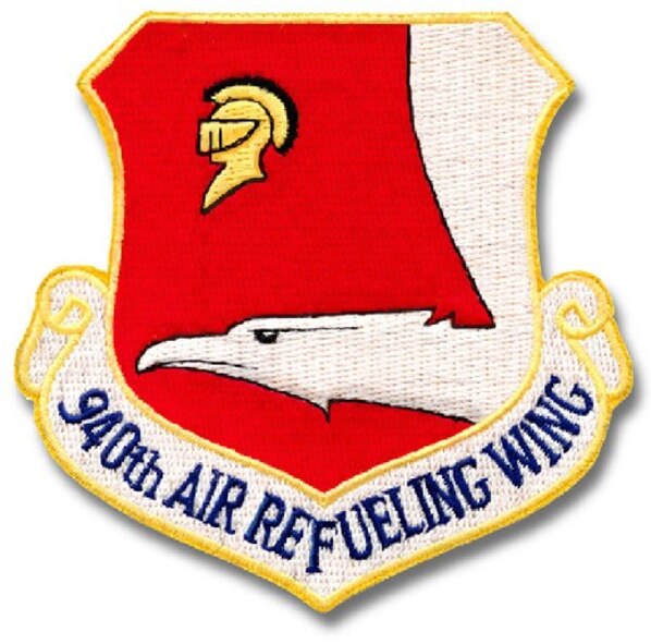 940th Air Refueling Wing cloth patch