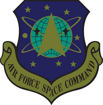 Air Force Space Command Shield, subdued