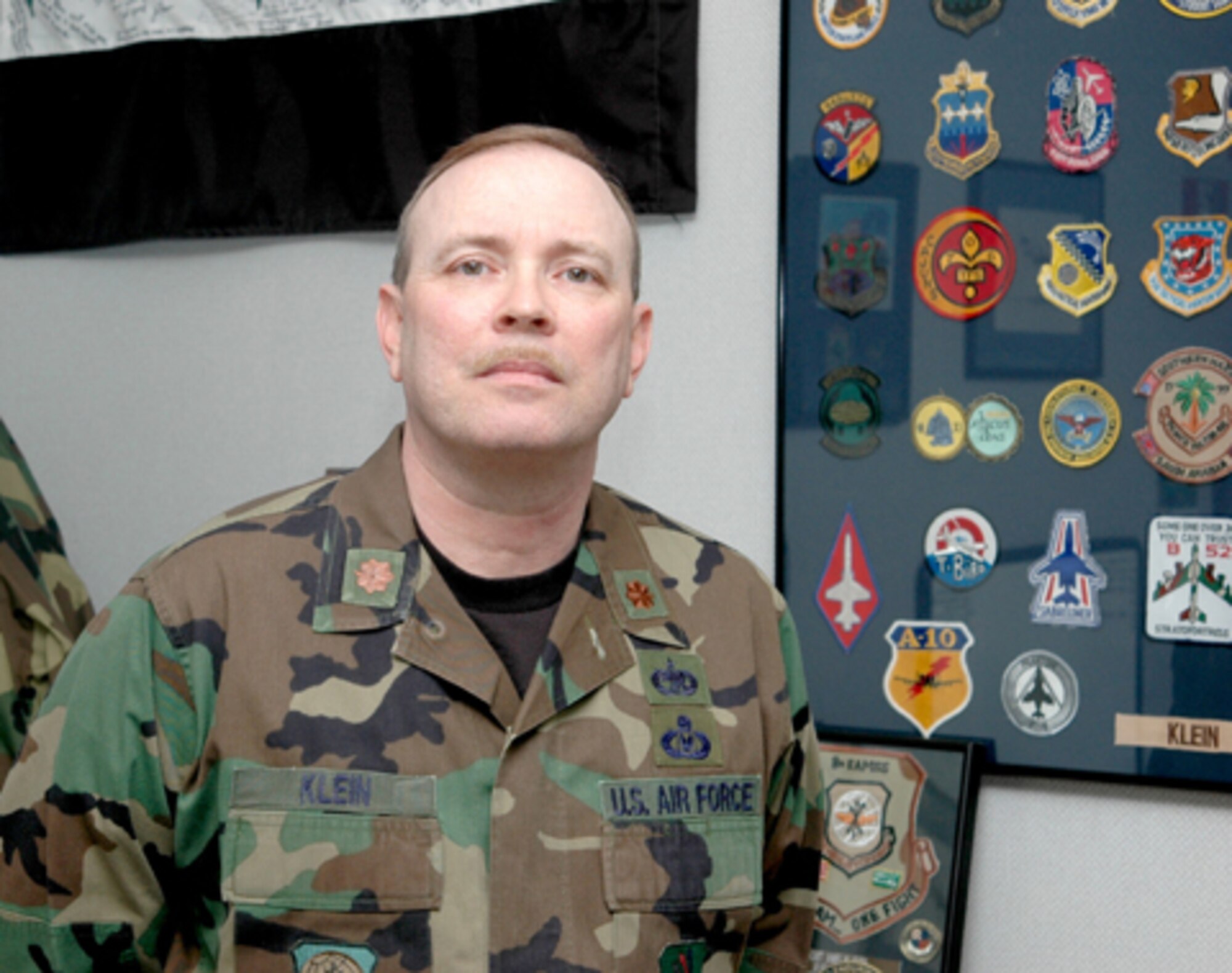Major James Klein of the 434th Air Refueling Wing was selected as the Air Reserve Component Logistics Readiness Field Grade Officer of the Year.  (U.S. Air Force photo/SrA Jonathan Jones)