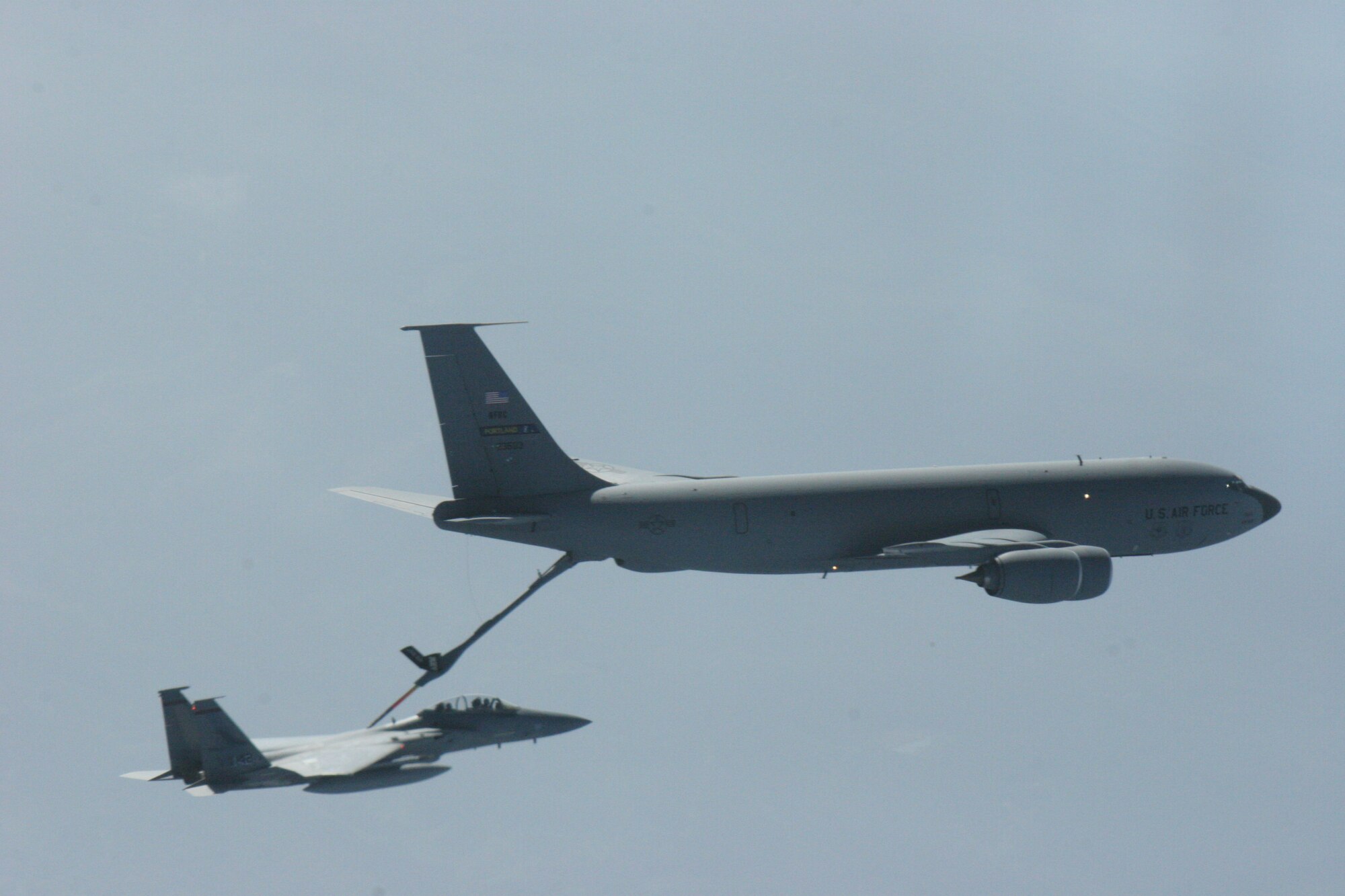 939th Air Refueling Wing, KC-135 Stratotanker, May 10, 2006.  (U.S. Air Force Photo/Maj. James R. Wilson)