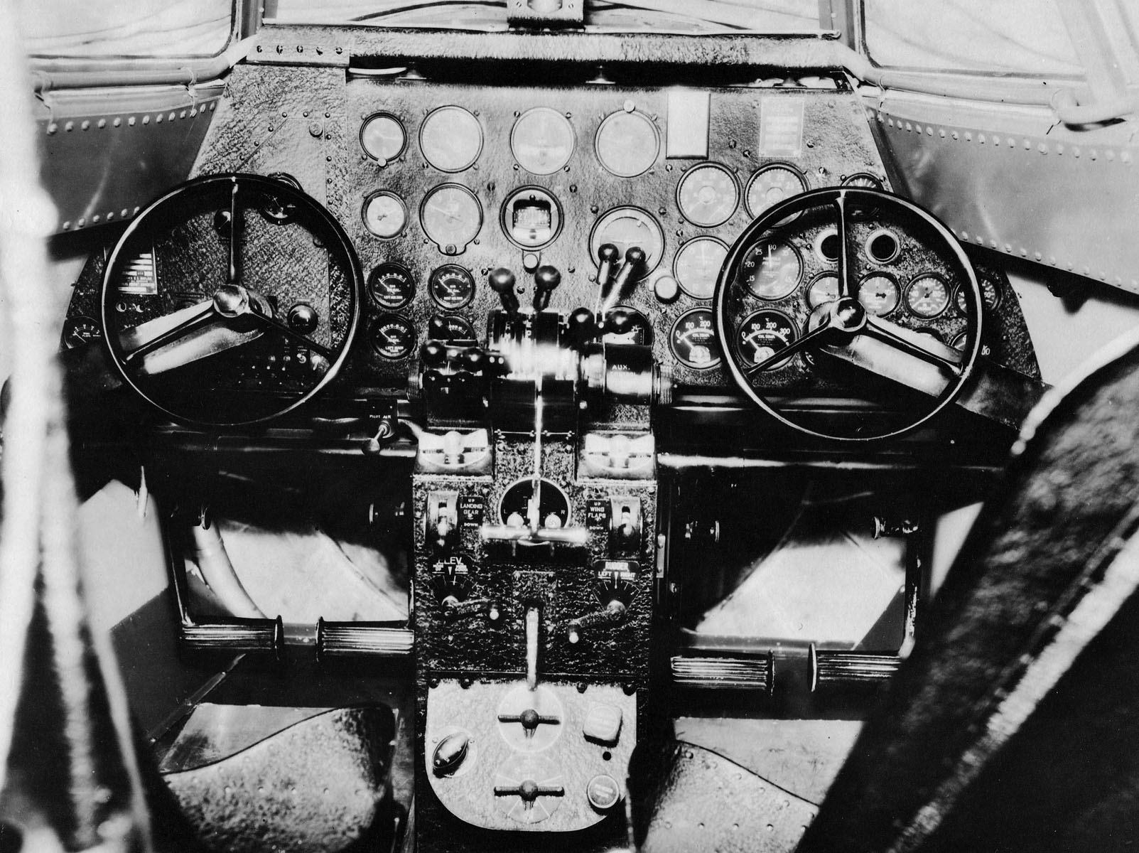 Lockheed XC35 Cockpit