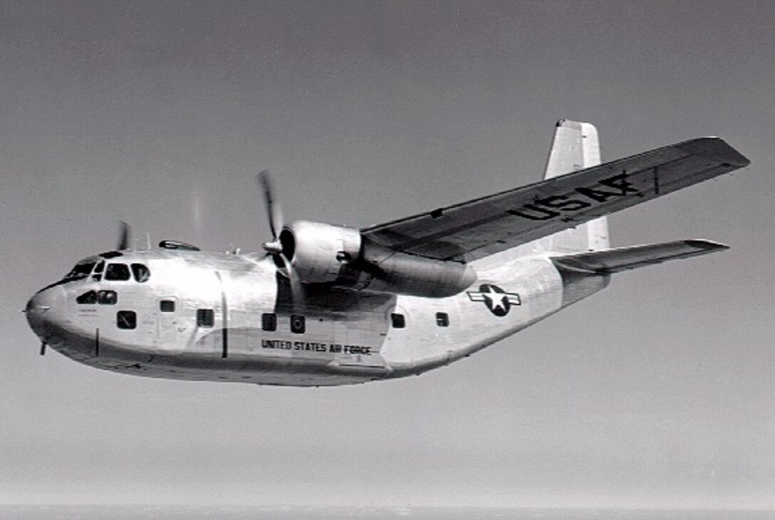 The C-123 Provider was a tactical airlifter that saw a lot of action during the Vietnam War.  Although designed and primarily used as a troop and cargo transport, some Providers, known as the UC-123, were outfitted with special nozzles that would disperse defoliant or insecticides.  The C-123 could carry 61 troops and transport 15,000 pounds of cargo.  (USAF Historical Photo) 
