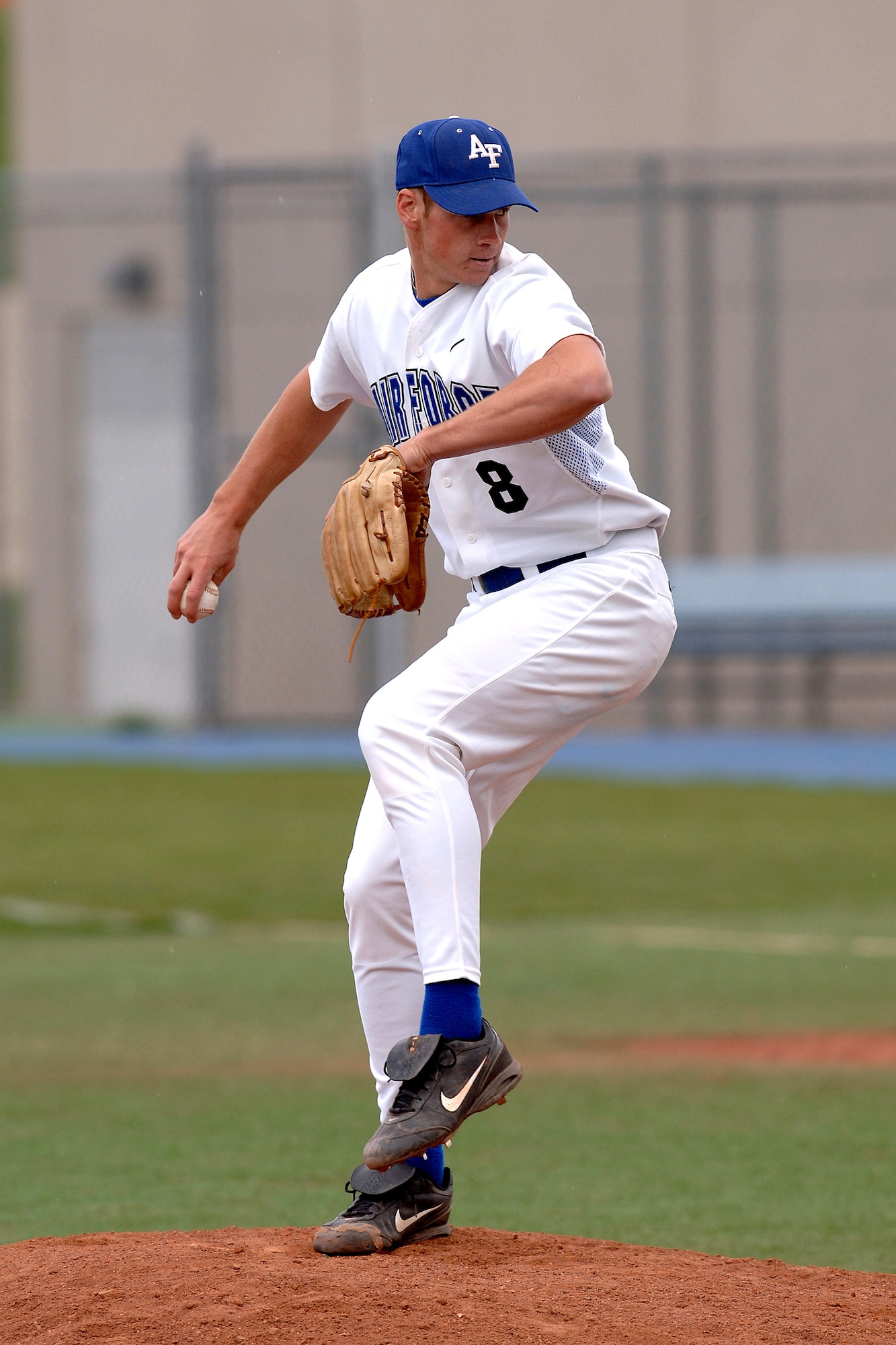 Air Force Academy sophomore Josh Meents was named to the ESPN The Magazine District VII Academic All-District Baseball Team. Meents, an operations research major who has a 3.33 grade-point average, leads the Falcons with seven homeruns and 25 RBIs. (U.S. Air Force photo/Danny Meyer)
