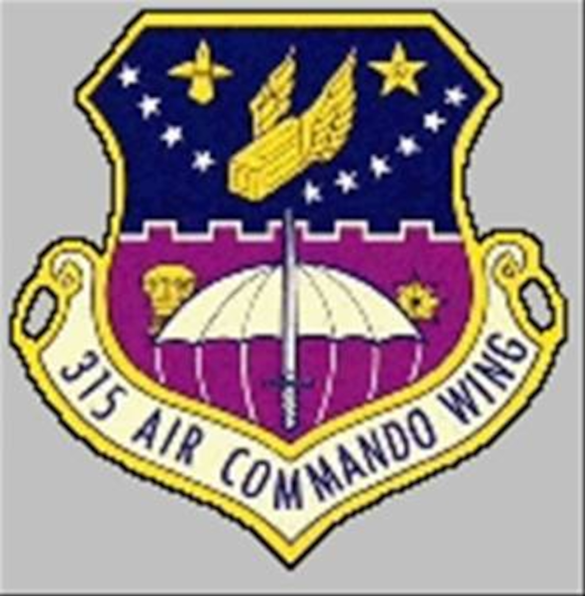 This the emblem that the 315 Air Commando Wing used from 1967 to 1968,  The 315 ACW was stationed at Phan Rang Air Base, South Vietnam from 1967 until the deactivation of the 3-1-5 in 1972. 