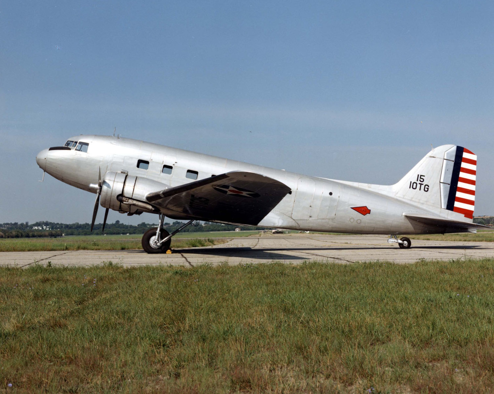 DAYTON, Ohio -- The Douglas C-39 is currently in storage at the National Museum of the United States Air Force. (U.S. Air Force photo)