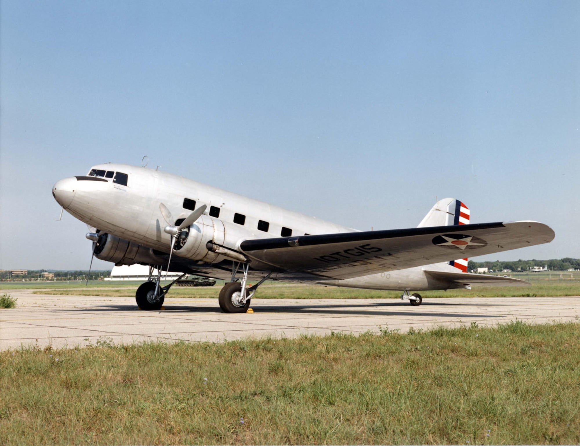 DAYTON, Ohio -- The Douglas C-39 is currently in storage at the National Museum of the United States Air Force. (U.S. Air Force photo)
