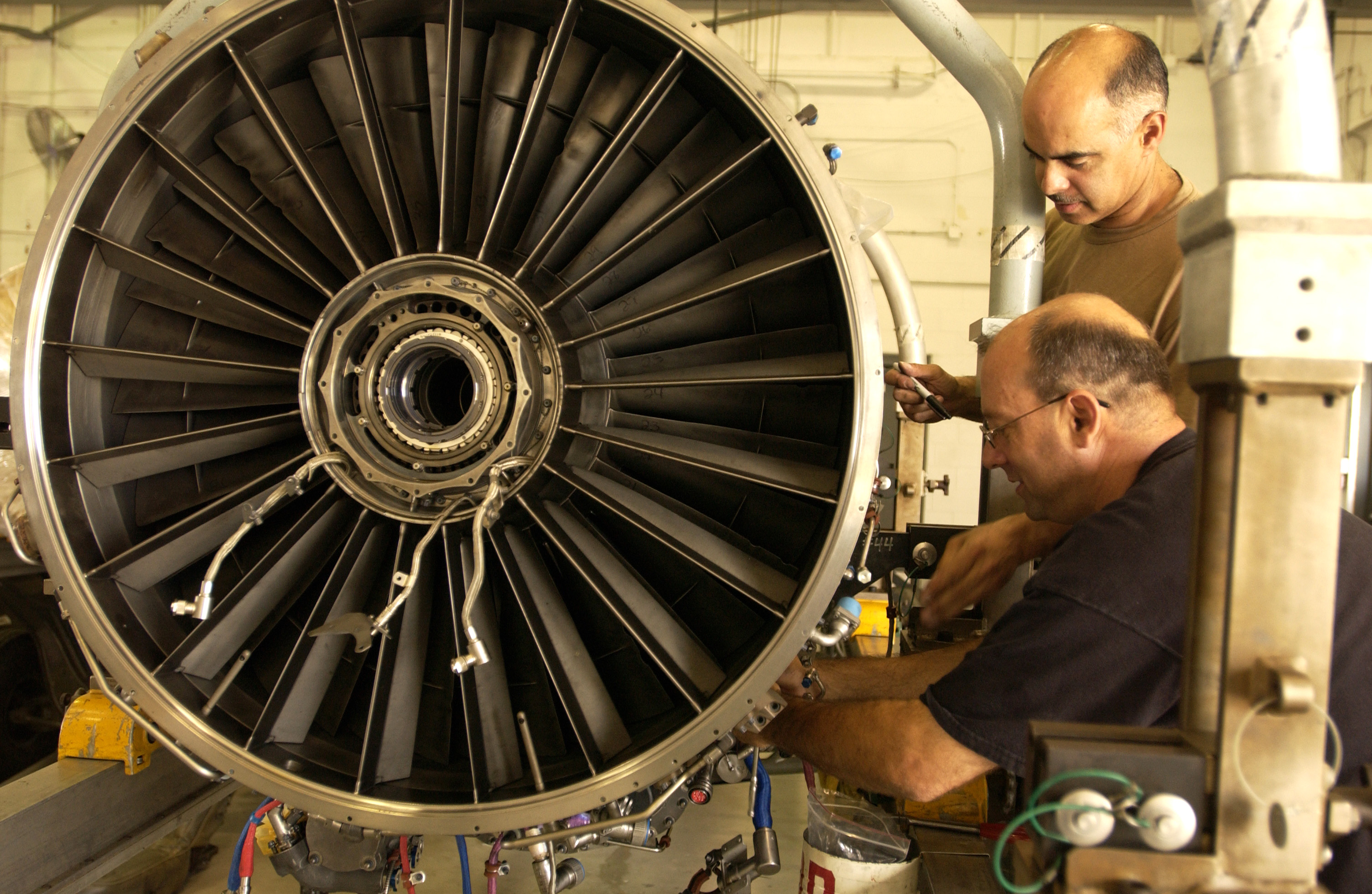 Repairing a FODdamaged engine > U.S. Air Force > Article Display