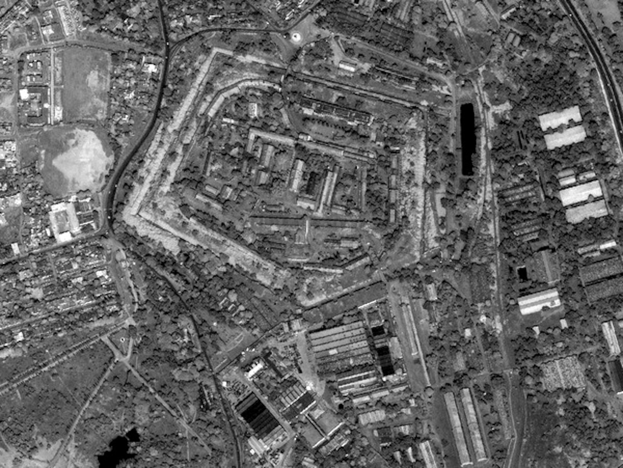 Satellite image of Islamabad, Pakistan. (National Geospatial-Intelligence Agency photo)   