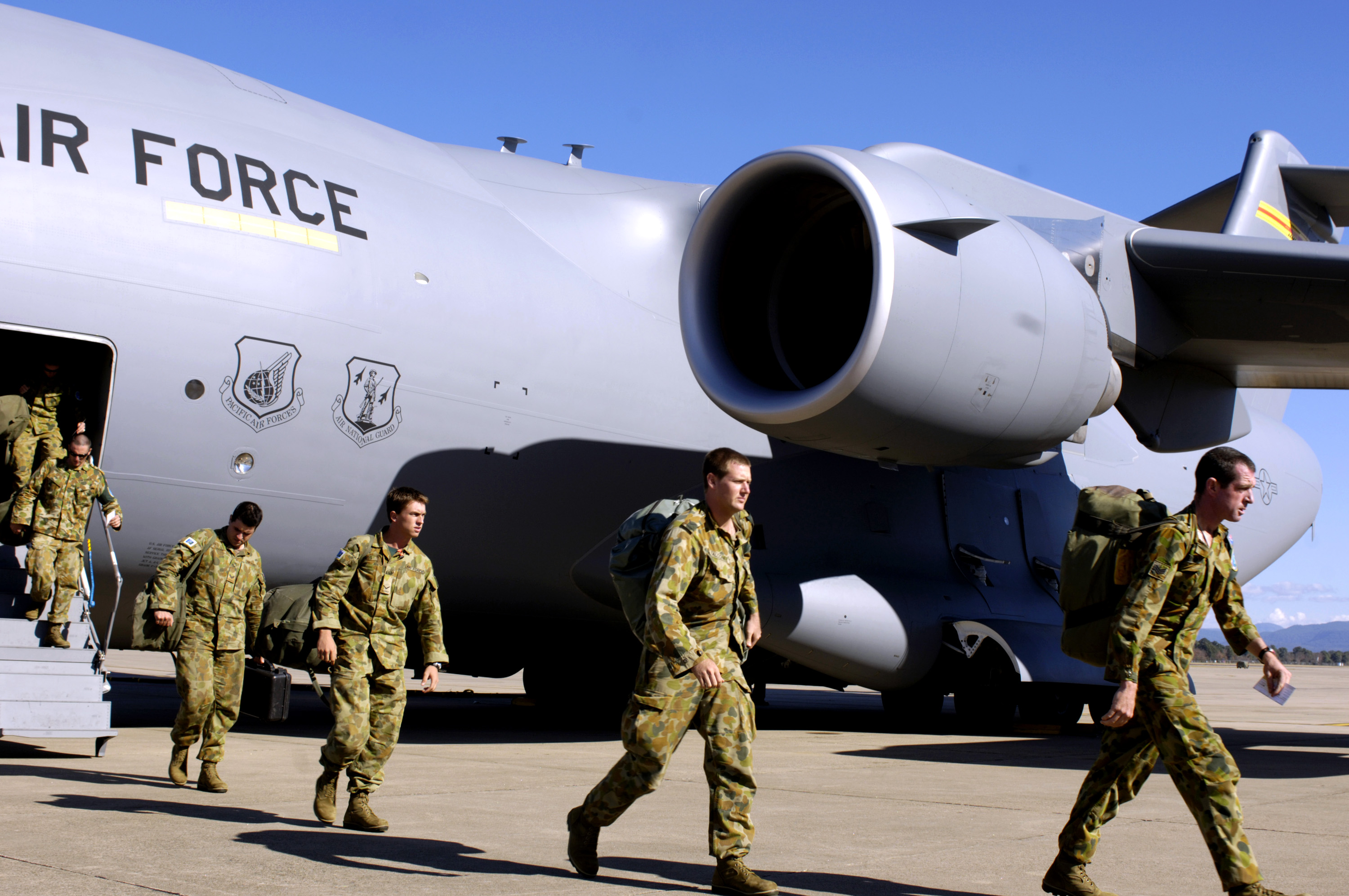 Loadmasters help reposition Australian Defense Forces > U.S. Air Force > Article Display