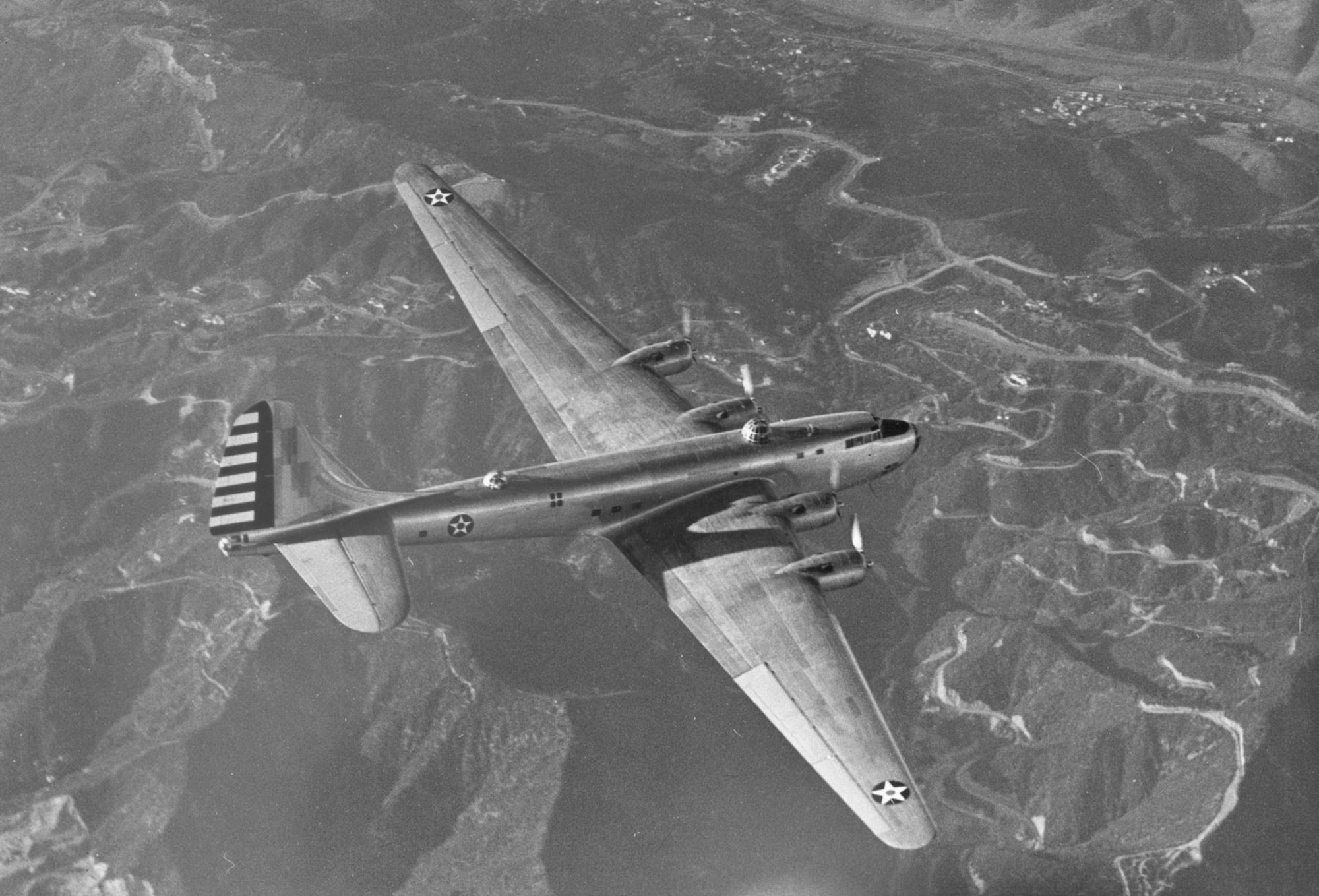 Douglas XB-19 in flight. (U.S. Air Force photo)