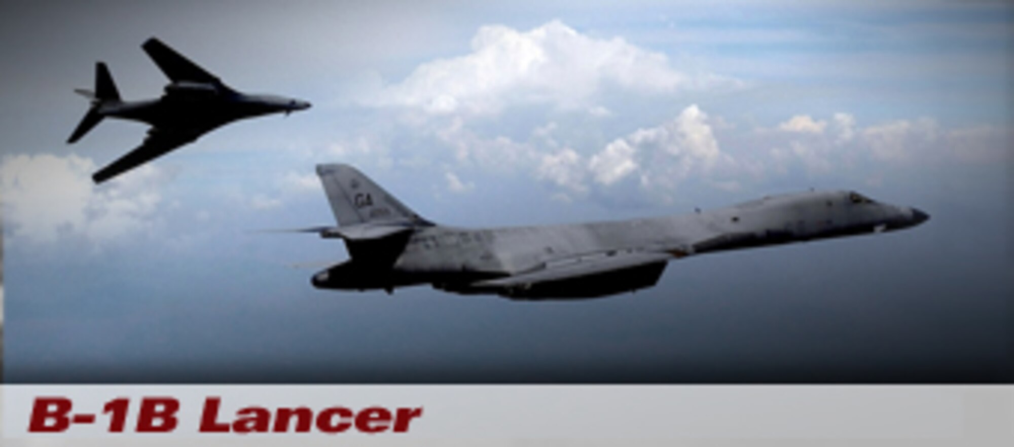 B-1 Lancer mission to Kuwait, history spotlight graphic (U.S. Air Force graphic)