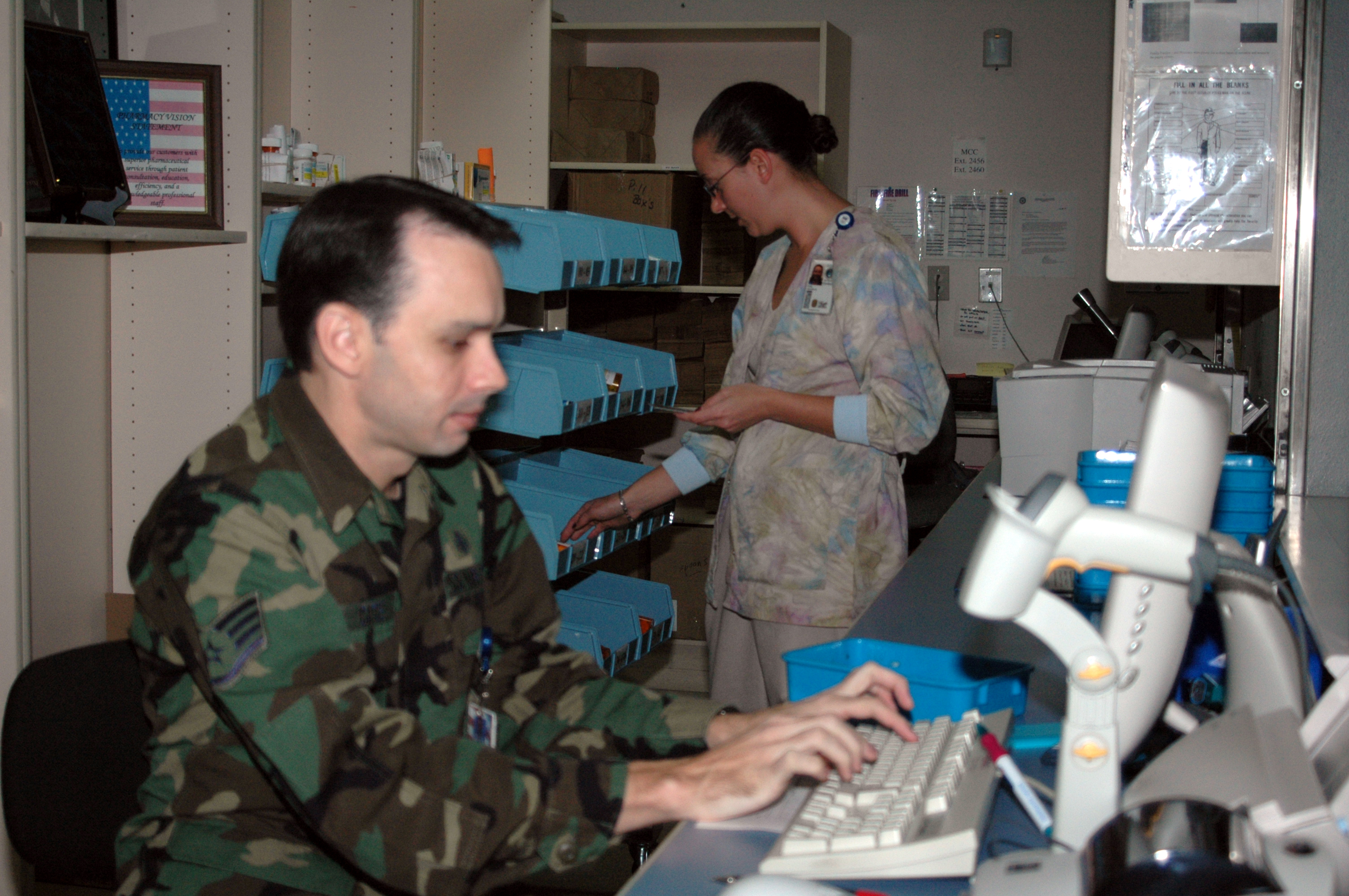 Managing Malmstrom's medicinal needs > Malmstrom Air Force Base > Display