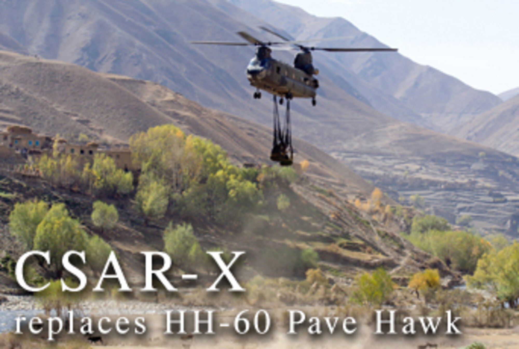 CSAR-X replaces HH-60 Pave Hawk