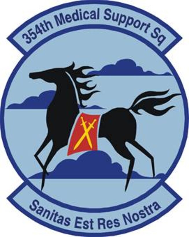 354th Medical Support Squadron (Color).